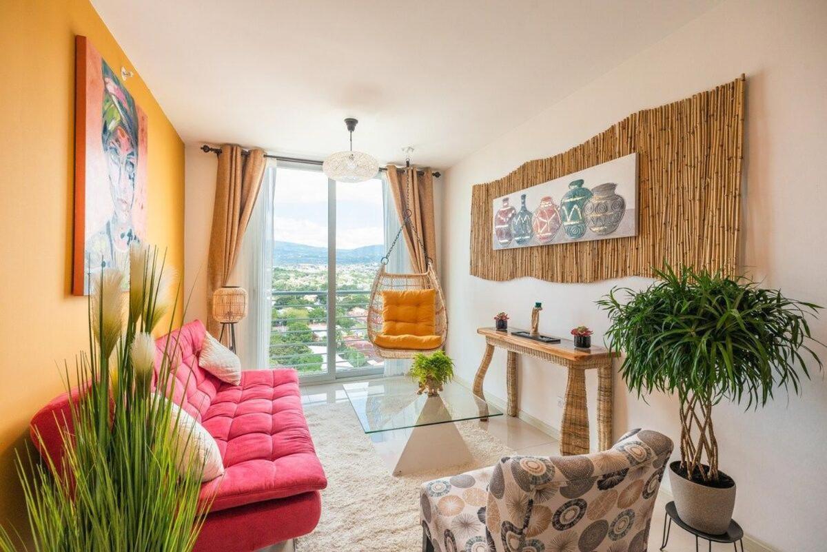 Boho Chic, Apart- Condo Cerca De Sjo Intl Airport Heredia Eksteriør bilde
